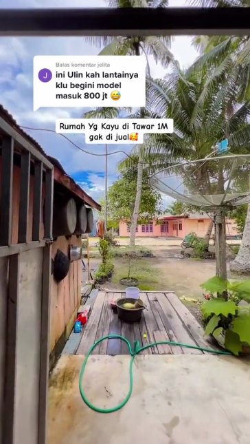 Rumah bilik kayu tampak sederhana ini ditawar Rp 1 miliar tapi ditolak, begini 9 potret dalamnya