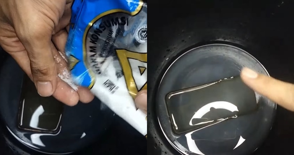 Trik bersihkan casing HP dekil kekuningan agar bening tanpa diberi baking soda, pakai 1 bahan dapur