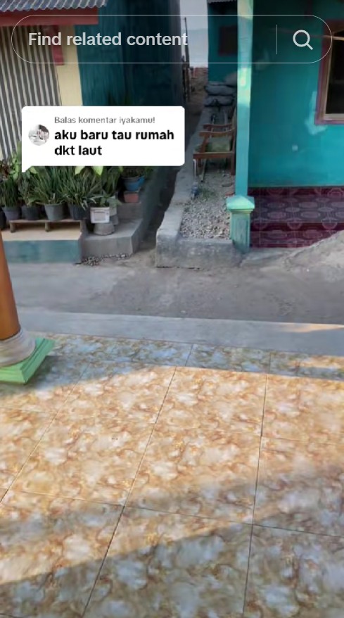 Viral pria spill rumahnya tanpa jarak dengan laut lepas, 9 potretnya bikin nggak bisa tidur nyenyak