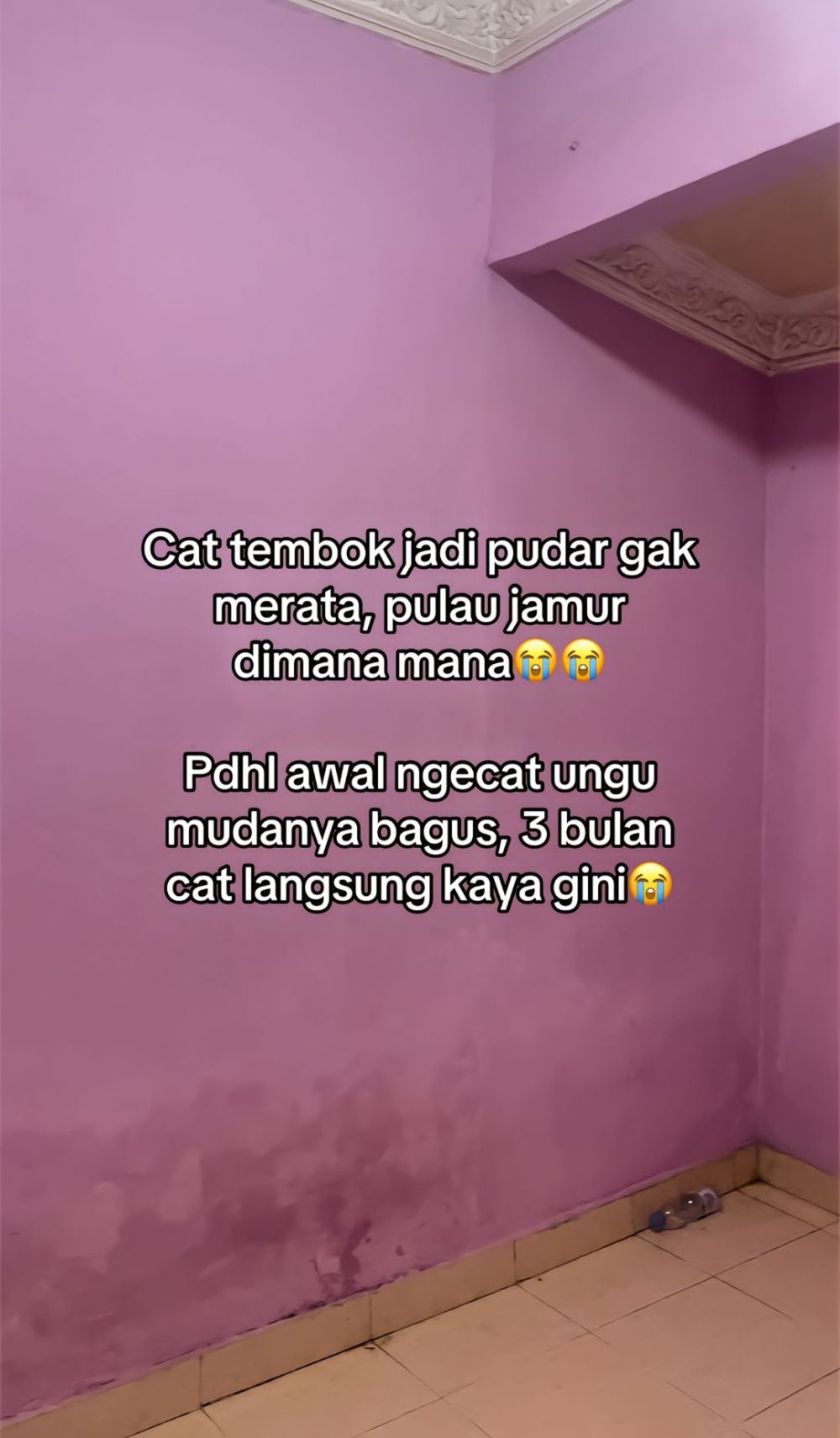 Kamar kontrakan dimakeover gegara buluk & penuh jamur, 9 potretnya jadi estetik cuma pakai wall panel