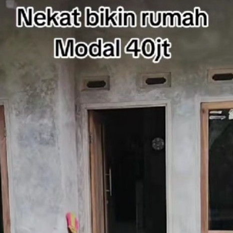 Wanita ini bangun rumah mungil modal 40 juta, 9 potret hasilnya malah bikin netizen nggak percaya
