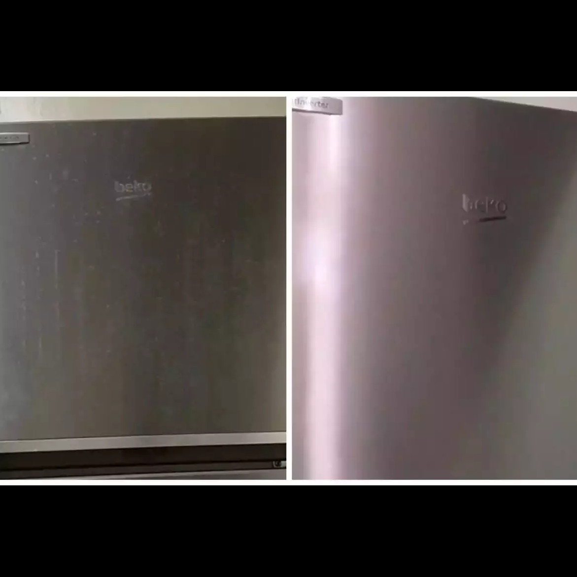Hanya pakai 2 bahan, ini cara bersihkan pintu kulkas bisa kinclong seperti baru