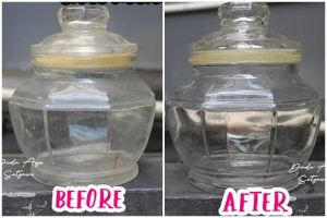 Tanpa pakai sabun, ini trik bersihkan toples kaca kusam cuma pakai 1 bahan dapur hasil lebih kinclong