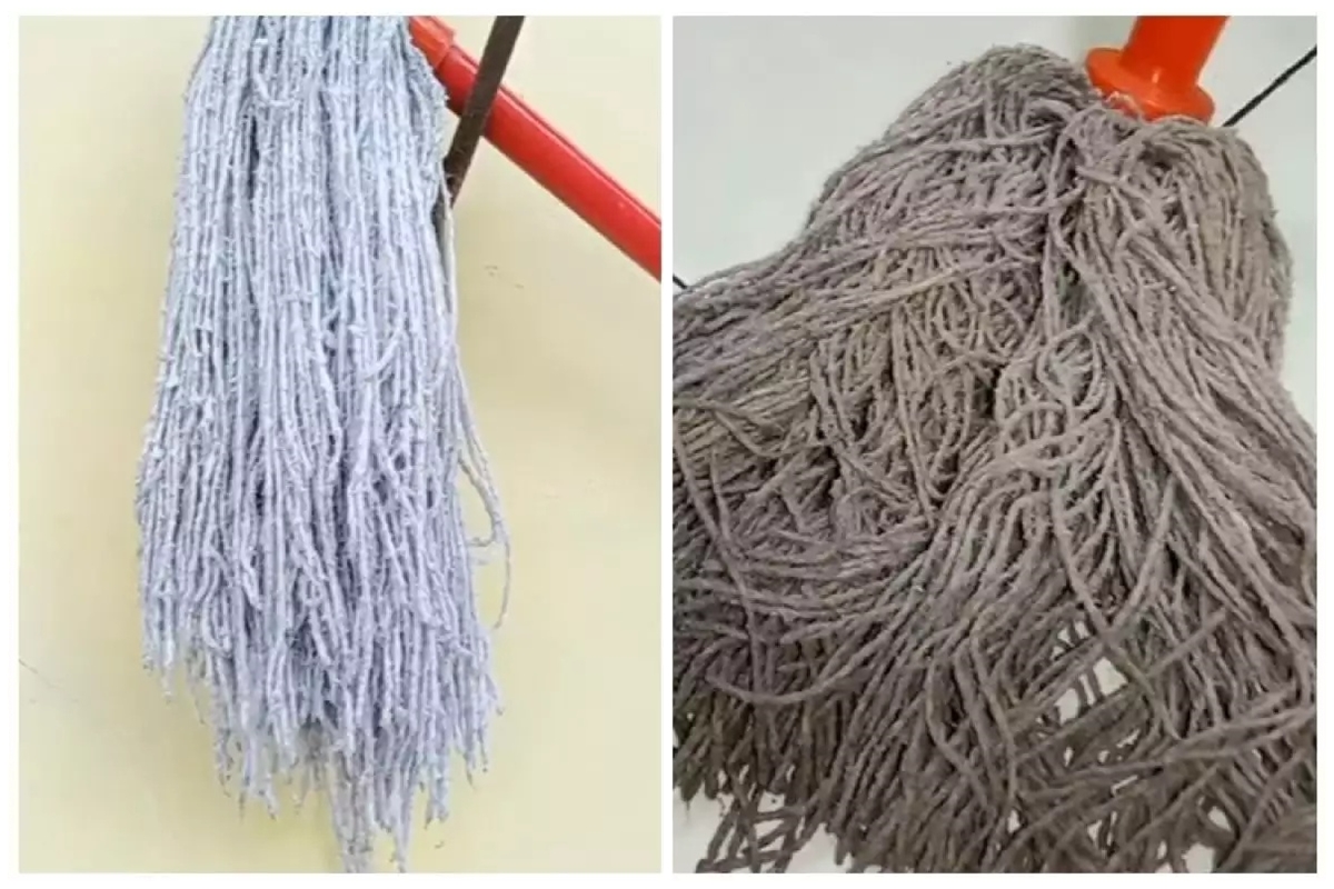 Trik simpel memutihkan kain pel dekil tanpa dikucek baking soda, pakai 3 bahan dapur