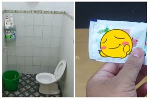 Trik bikin pewangi kamar mandi ala bapak-bapak, seharum di hotel cuma pakai 1 sampah dapur