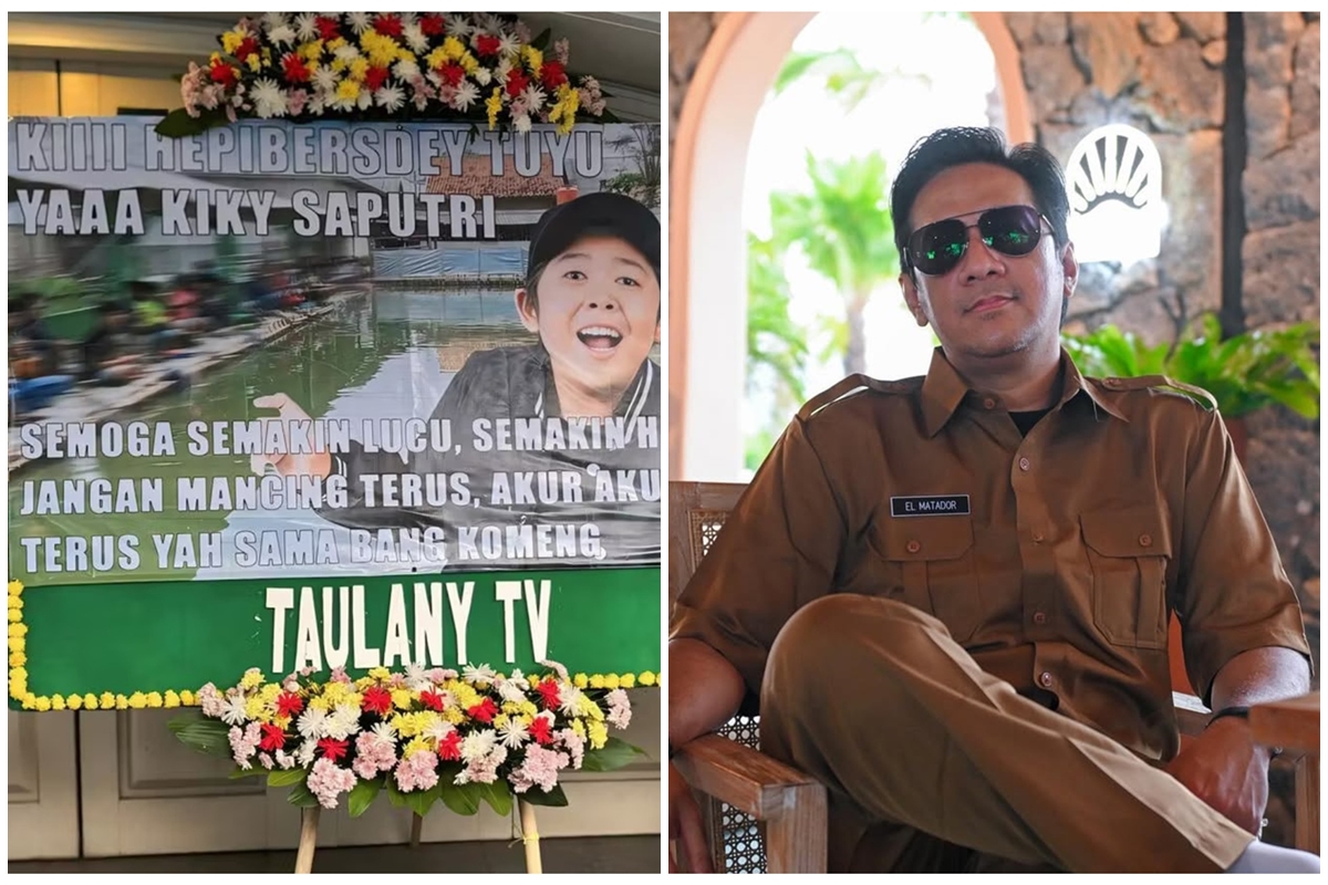 The real king komedi, 12 karangan bunga Andre Taulany buat seleb ultah ini ucapannya lucu abis