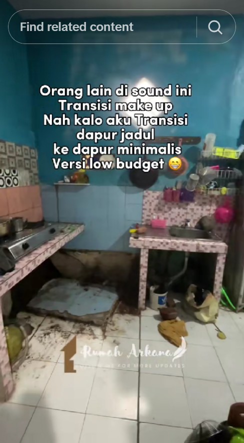 Pasutri ini makeover dapur jadul tanpa tukang, 9 potret interiornya jadi cantik bikin betah masak