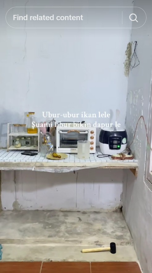 10 Potret dapur rumah subsidi dimakeover hasilnya minimalis tanpa kitchen set, cuma modal Rp250 ribu