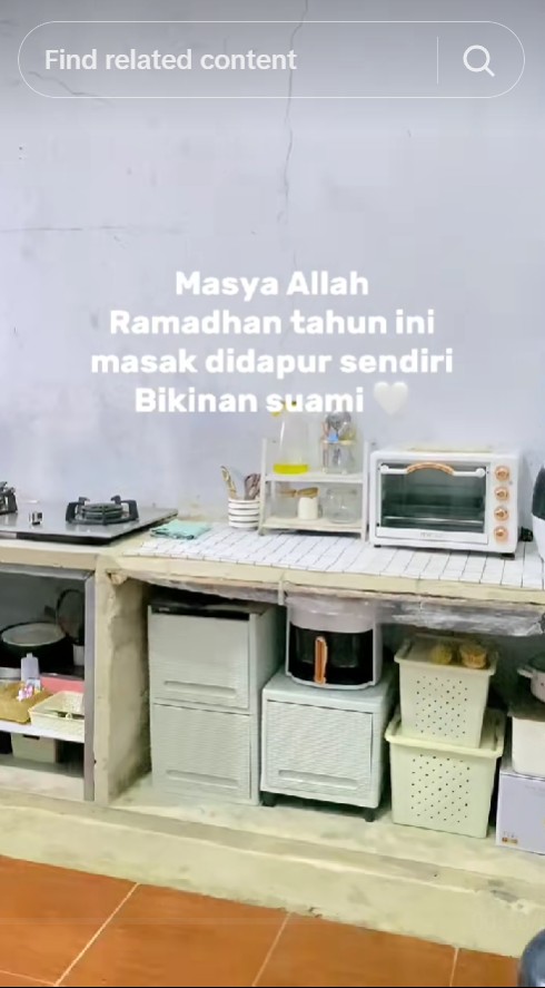 10 Potret dapur rumah subsidi dimakeover hasilnya minimalis tanpa kitchen set, cuma modal Rp250 ribu