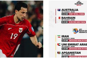 Timnas Indonesia kalah 1-5 dari Australia, masih ada peluang lolos Piala Dunia 2026