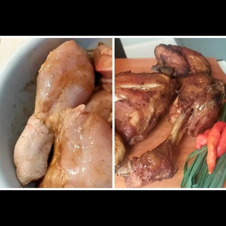 Trik mengungkep ayam tanpa direbus, hanya 15 menit bumbu langsung meresap