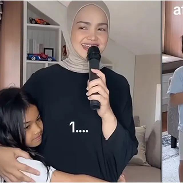 Momen detik-detik Siti Nurhaliza diprotes anaknya punya suara bising, respons sang diva tuai pujian