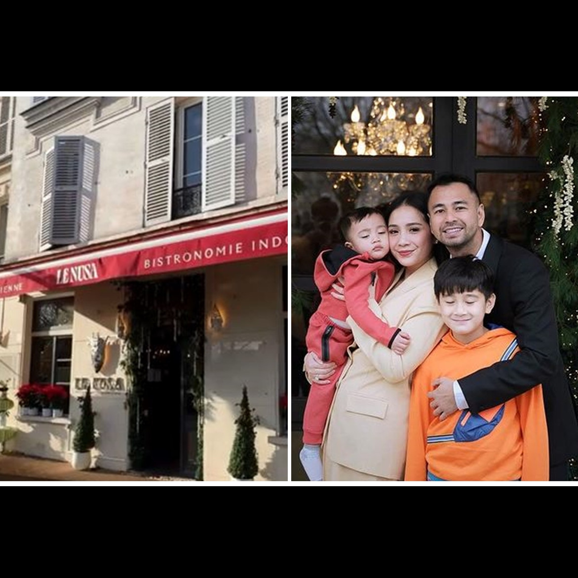 Harga ayam gepreknya bikin melongo, intip 11 potret restoran Le Nusa milik Raffi Ahmad di Paris