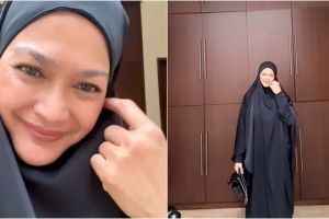 6 Potret Donna Harun berhijab syari ini bikin pangling, disebut mirip menantunya