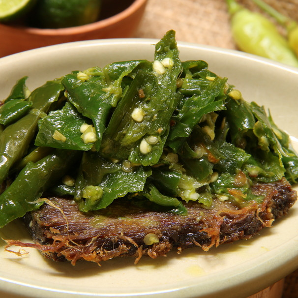 Resep dendeng batokok sambal ijo, gurih pedas ala Minang untuk Lebaran