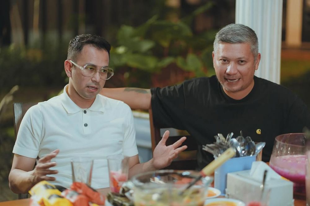 Dijuluki bapak-bapak kece, intip momen geng Raffi Ahmad saat buka puasa bareng