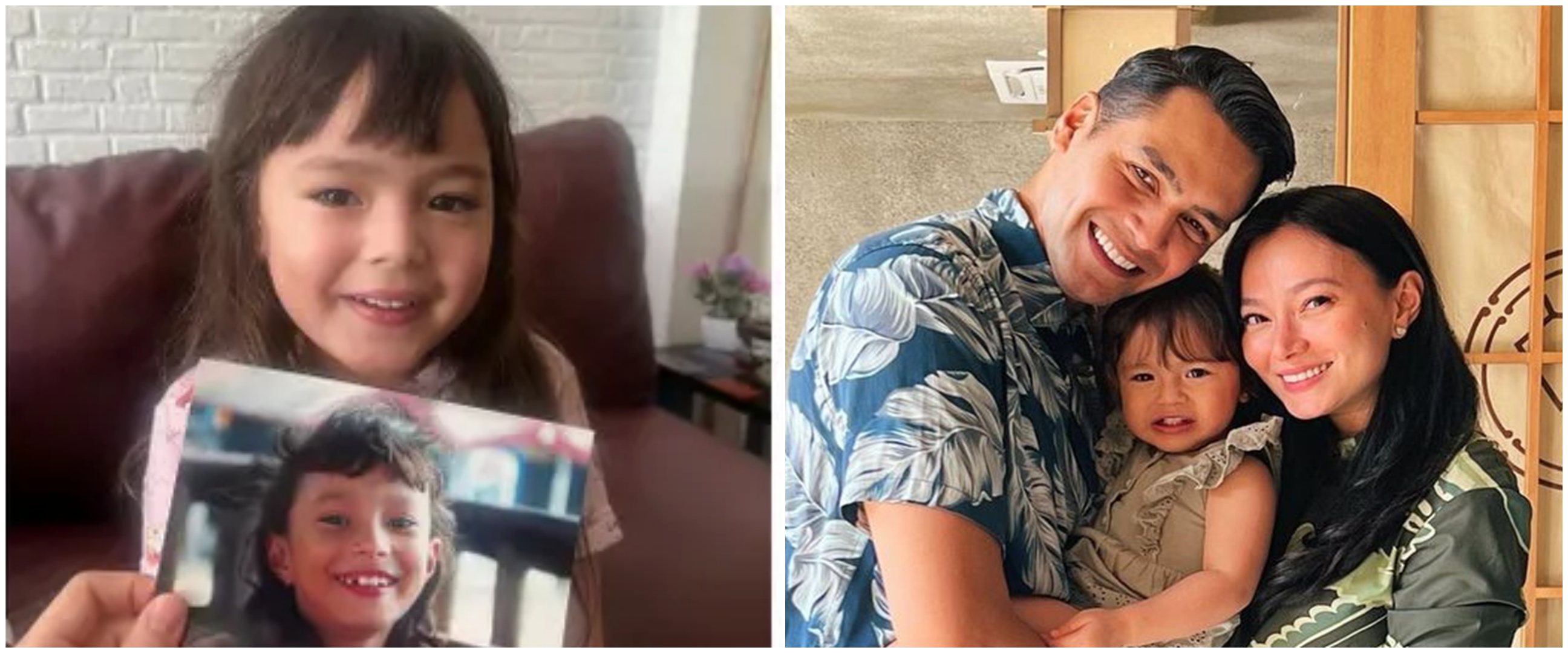 Parasnya bak kembaran sang ibu, intip 6 potret kemiripan Chloe dengan Asmirandah kecil