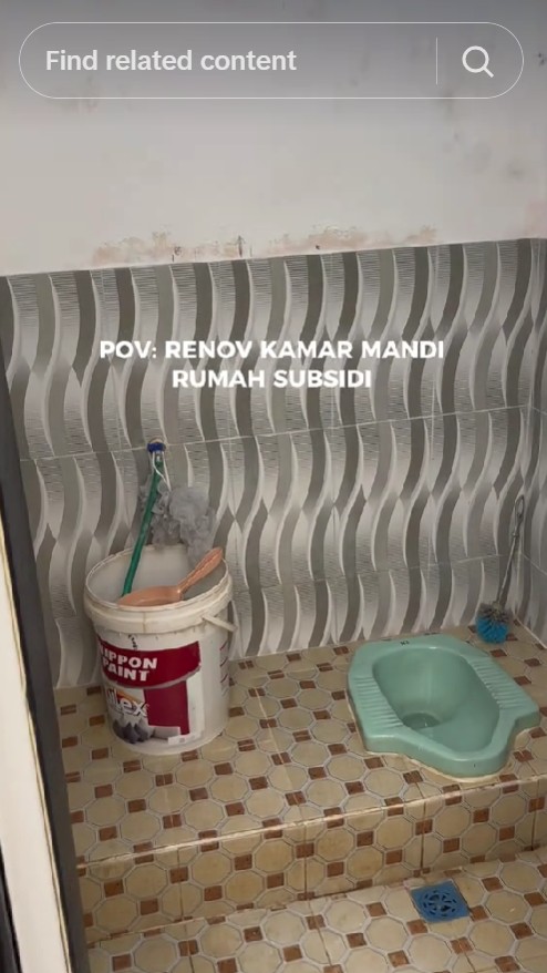 Kamar mandi rumah subsidi sempit dimakeover tampilannya jadi beda total, 9 potretnya serasa di hotel