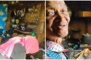 Dapur rumah Abah Jajang yang ditawar Rp 2,5 miliar cuma berdinding bambu, begini 9 potretnya