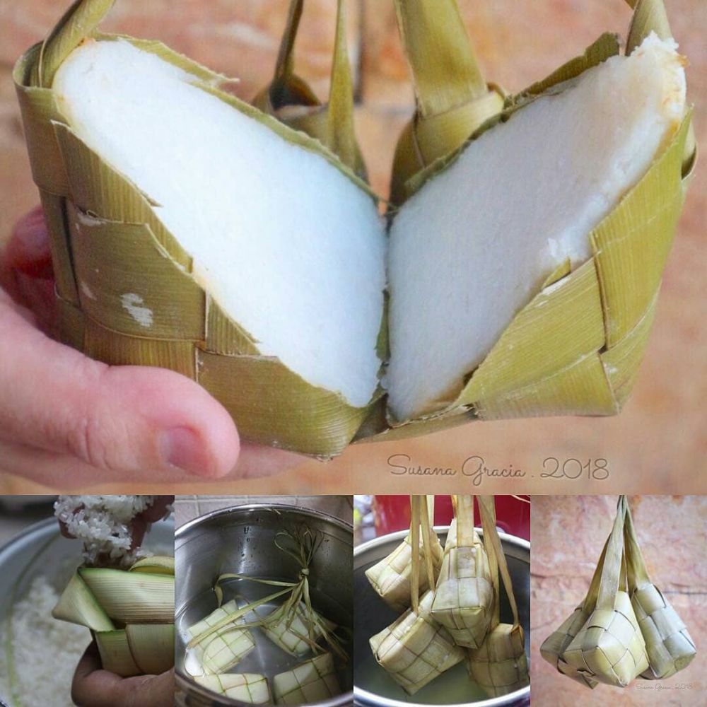 20 Cara membuat ketupat, enak, sederhana, pulen, wangi, dan tidak mudah basi