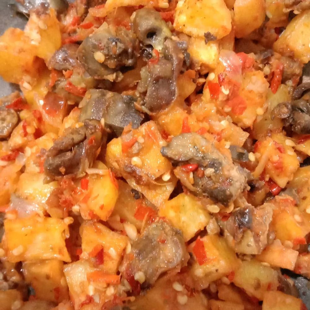 20 Resep balado kentang ati ampela bikin nagih, enak dan praktis