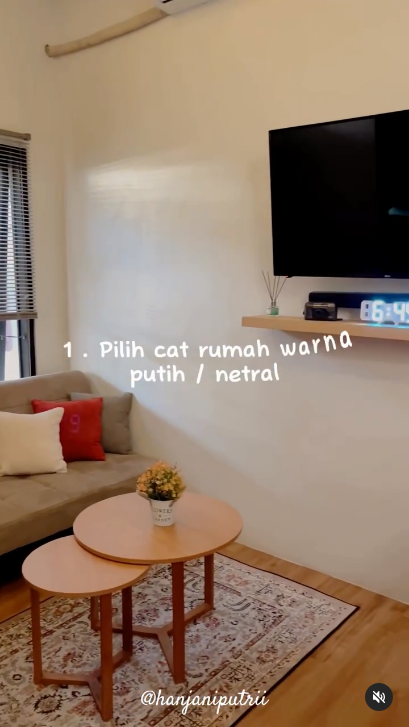 Emak-emak ini makeover rumah subsidi tanpa sekat jadi hunian bak apartemen, 11 potretnya bikin takjub