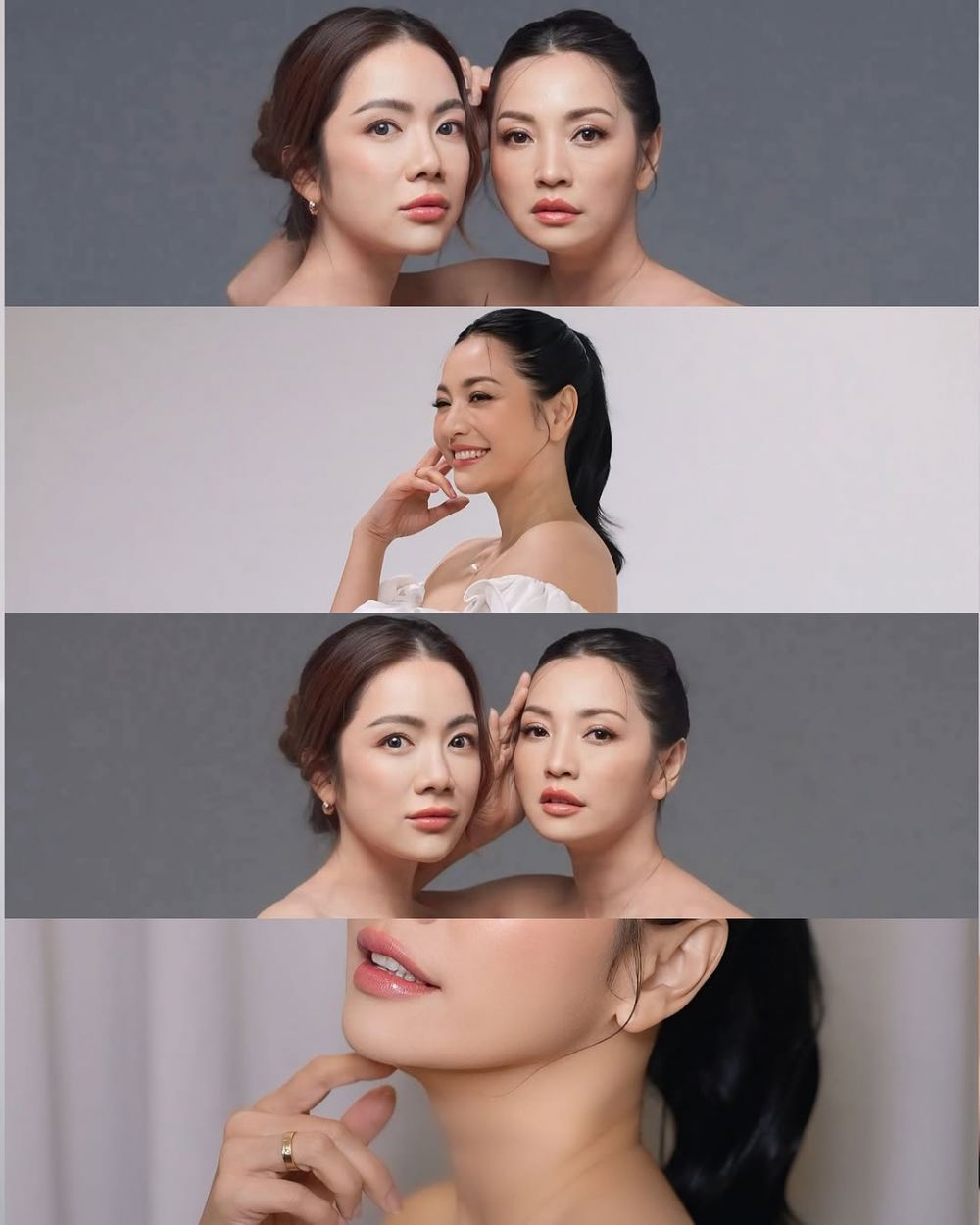 Potret terbaru visual Hesti Purwadinata dari sisi kiri, dipuji kayak usia 20, mirip Rachel Vennya