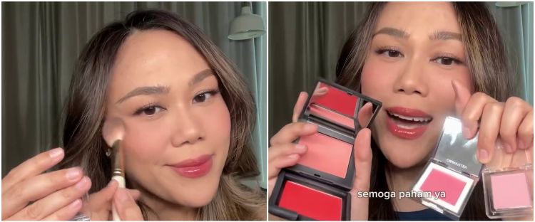 Jangan asal, begini cara mudah memilih blush on sesuai warna kulit agar hasil makeup nggak menor