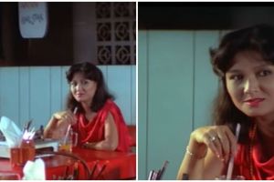 Wanita baju merah yang digoda Kasino Warkop ini langganan peran antagonis, intip 11 potretnya