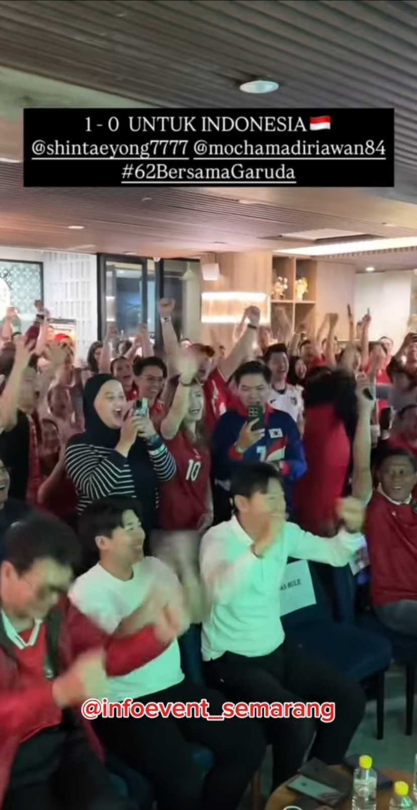 Indonesia sukses taklukkan Bahrain 1-0, momen selebrasi Shin Tae-yong ini malah bikin fans haru