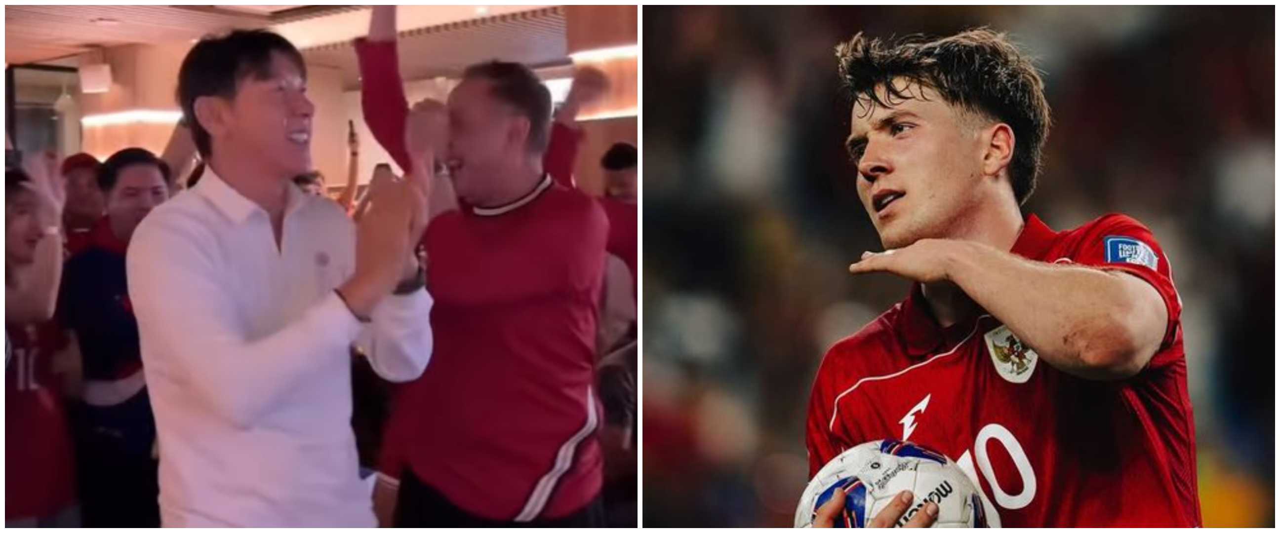 Indonesia sukses taklukkan Bahrain 1-0, momen selebrasi Shin Tae-yong ini malah bikin fans haru