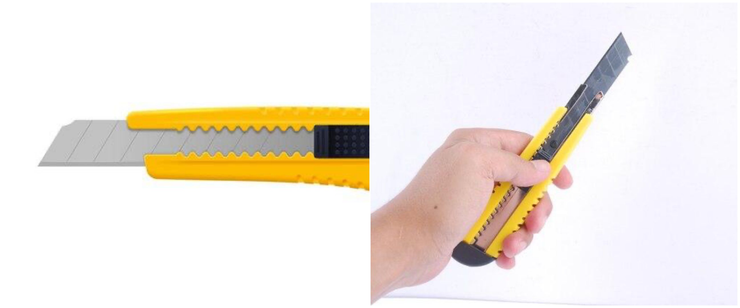 Rahasia di balik garis di pisau cutter, trik yang jarang diketahui