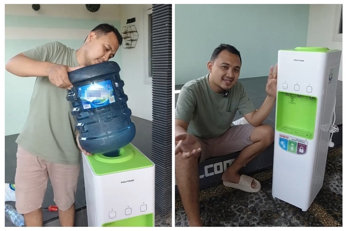 Trik mudah membersihkan dispenser ala bapak-bapak ini tanpa perlu dibongkar, cuma pakai 1 bahan dapur