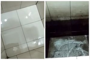 Trik simpel bersihkan kerak di dasar bak kamar mandi tanpa disikat, cukup ditambah 1 bahan dapur