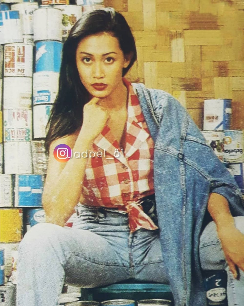 Model top era 90-an ini dulu pernah di dirayu Kasino di film Warkop, intip 11 pesona masa mudanya