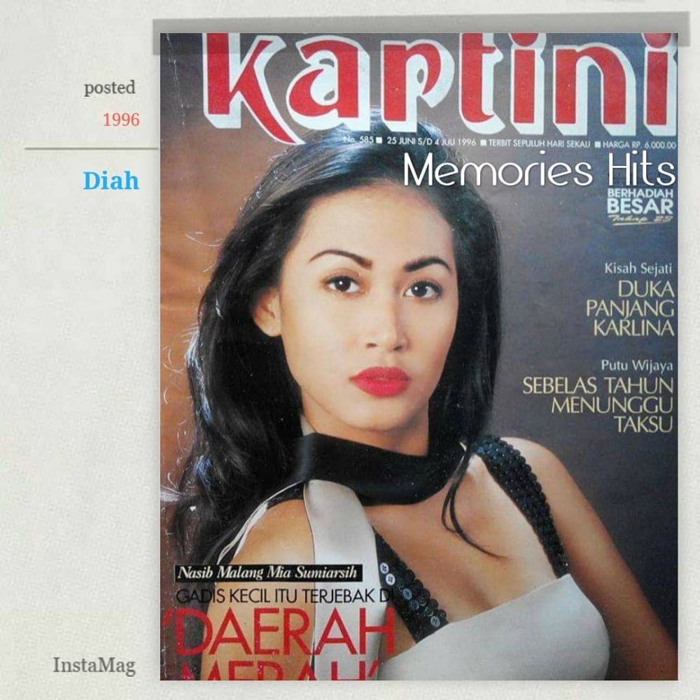 Model top era 90-an ini dulu pernah di dirayu Kasino di film Warkop, intip 11 pesona masa mudanya