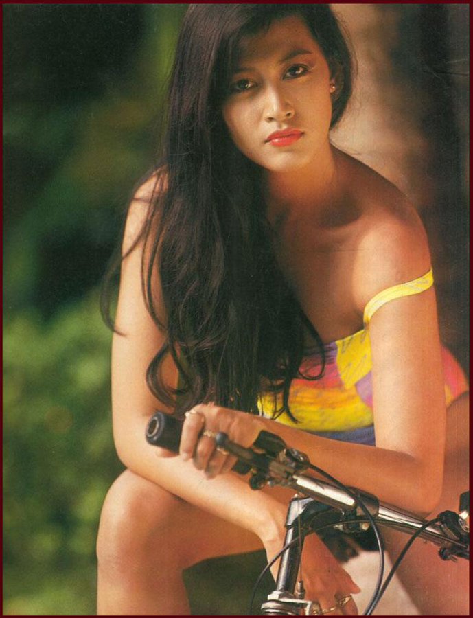 Model top era 90-an ini dulu pernah di dirayu Kasino di film Warkop, intip 11 pesona masa mudanya