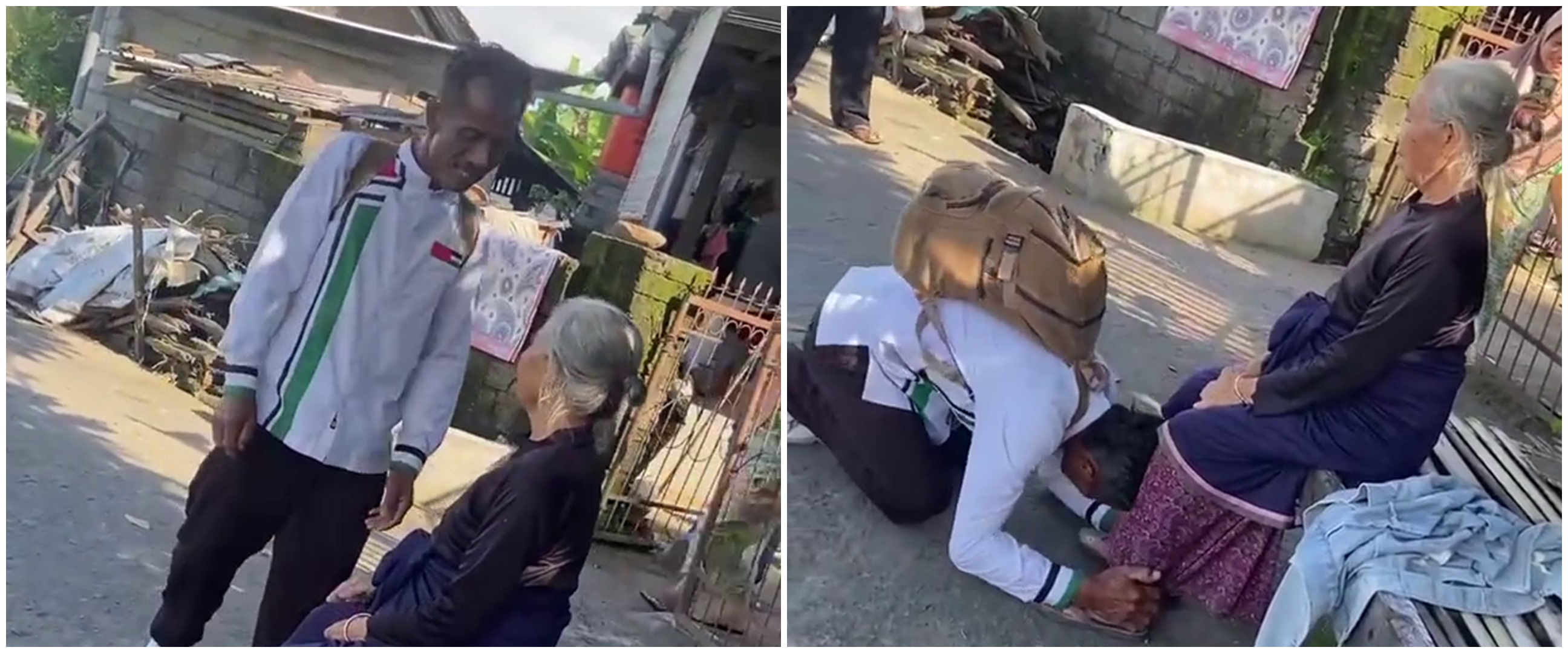 Kisah haru pria kembali ke kampung halaman setelah 30 tahun merantau, sempat dikira sudah meninggal