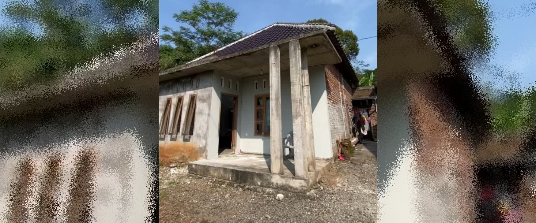 Terlihat seperti bangunan belum jadi, 9 potret rumah ini ternyata punya konsep open space yang unik