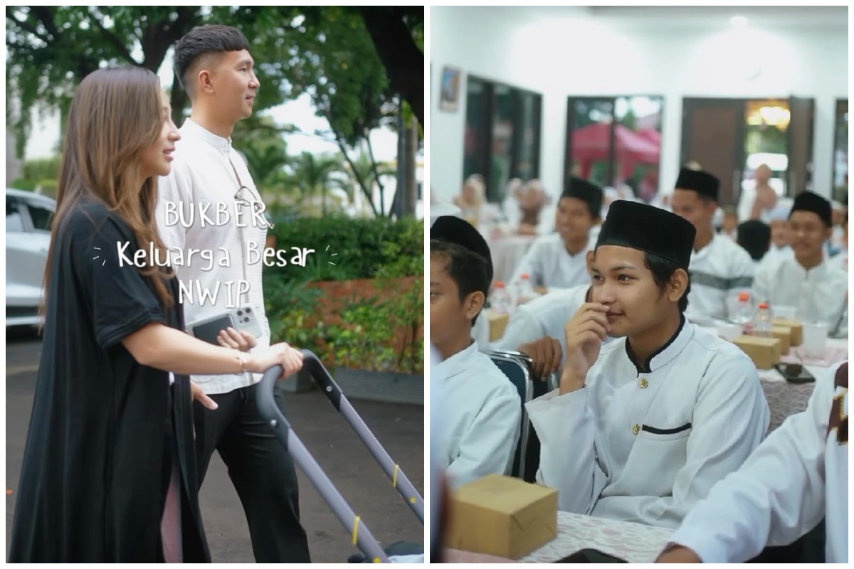 9 Potret Nikita Willy ajak anak panti asuhan buka puasa bareng, adabnya jadi panutan