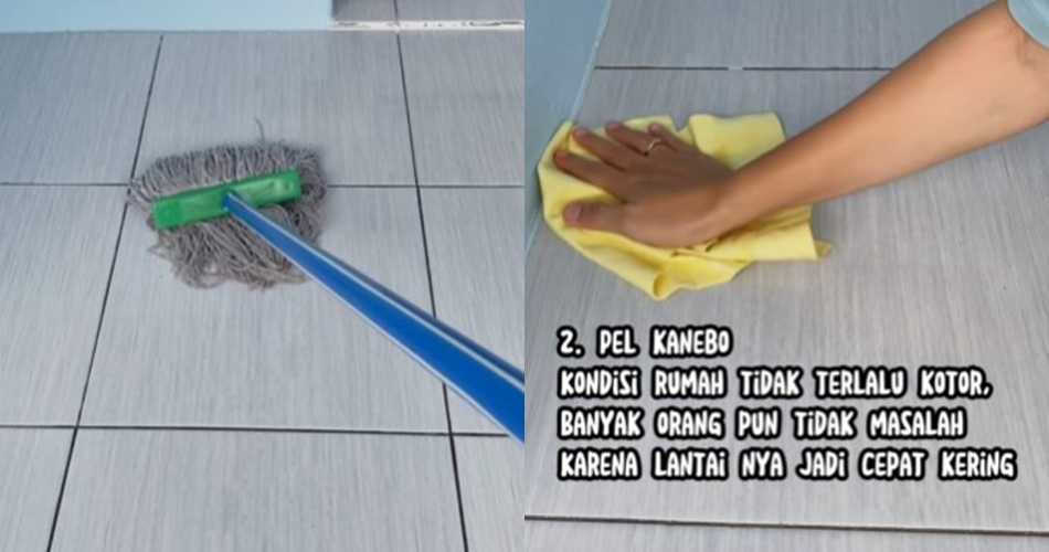 Trik mengepel lantai agar wangi dan kesat tanpa pakai sabun cuci piring, hanya tambah 1 bahan dapur