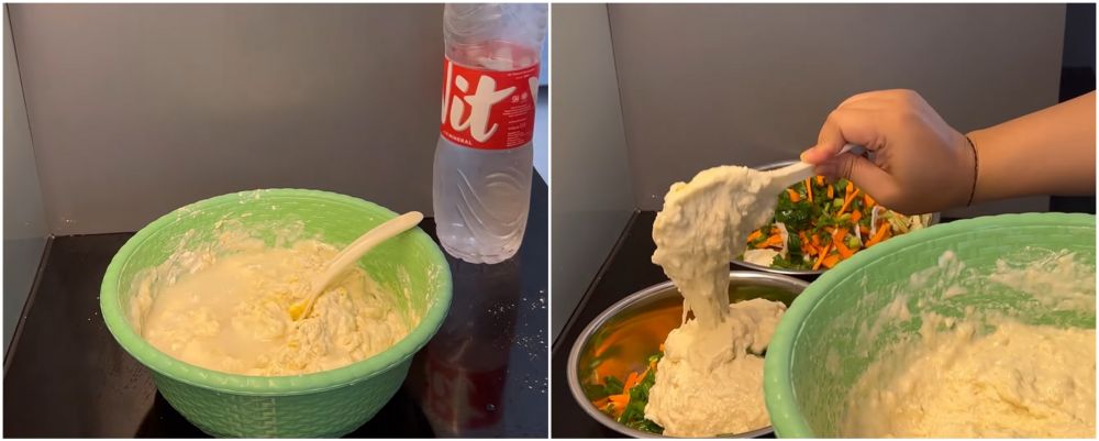 Cara membuat adonan bakwan renyah tahan lama tanpa soda kue maupun baking powder