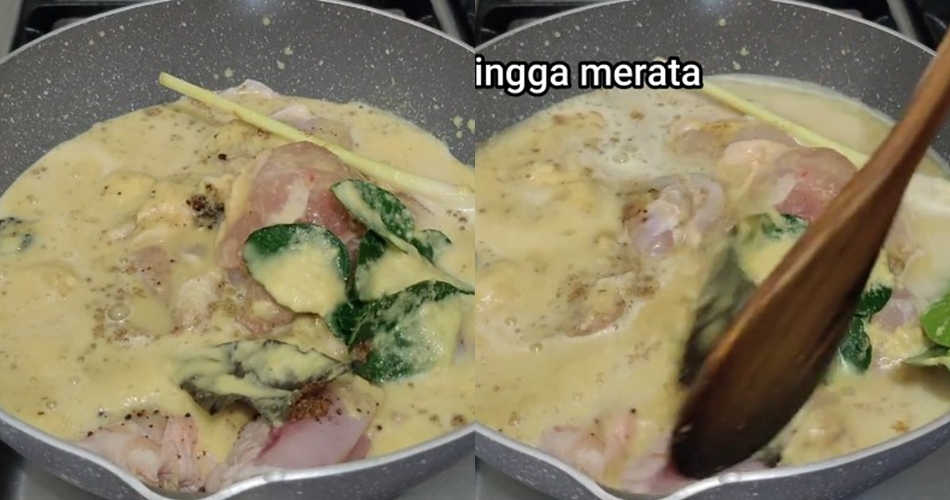 Cara masak opor ayam dengan santan yang aman untuk kolesterol