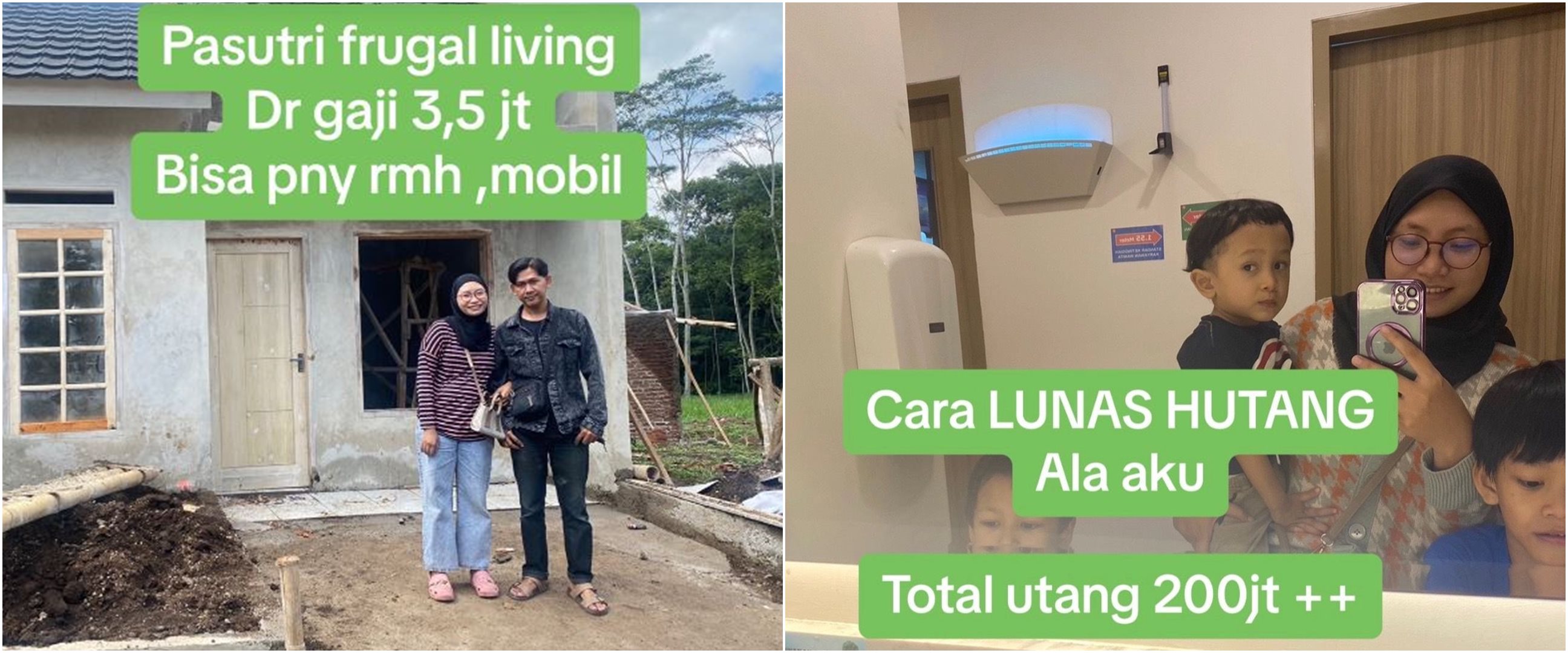Ibu 3 anak ini gaji bulanannya Rp 3,5 juta tapi bisa lunasi hutang Rp 200 dan beli rumah, ini triknya
