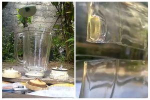Trik supaya gelas blender retak jadi rapat lagi cuma pakai 1 bahan sederhana, awet tak perlu beli baru