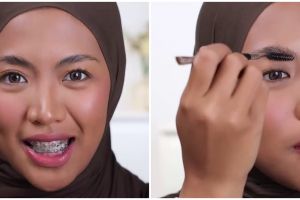 Transformasi wanita kulit sawo matang pakai blonde eyebrows ini hasilnya justru di luar dugaan