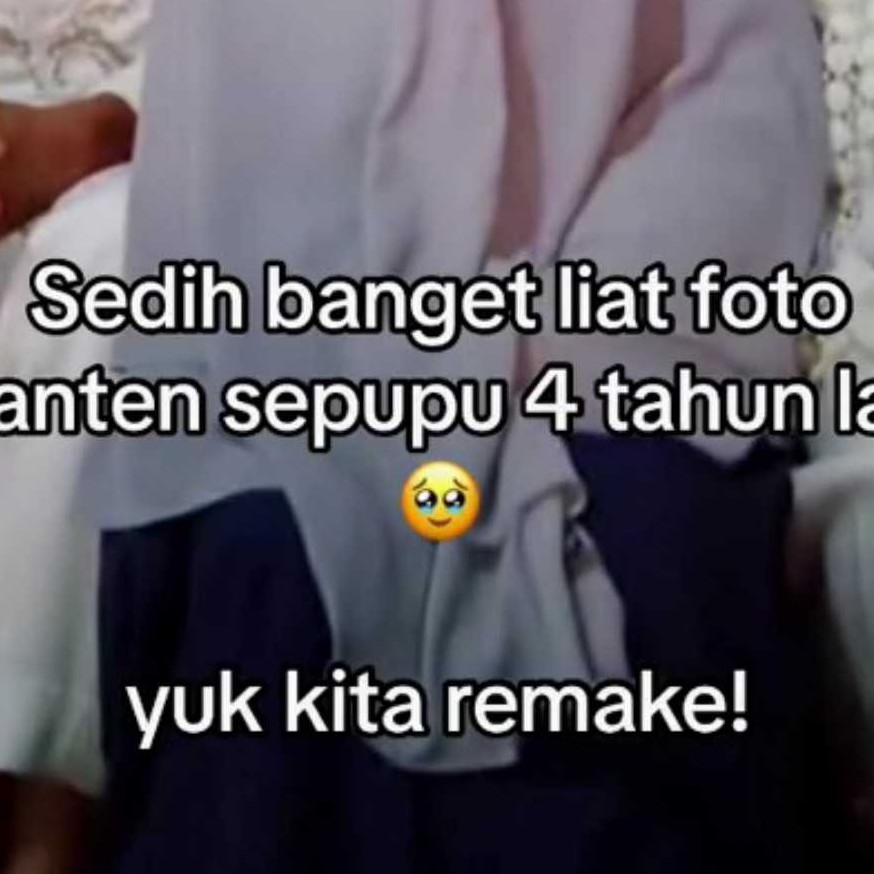 MUA ini makeup ulang sepupunya karena hijab mirip pendekar, hasilnya lebih cantik dari 4 tahun lalu