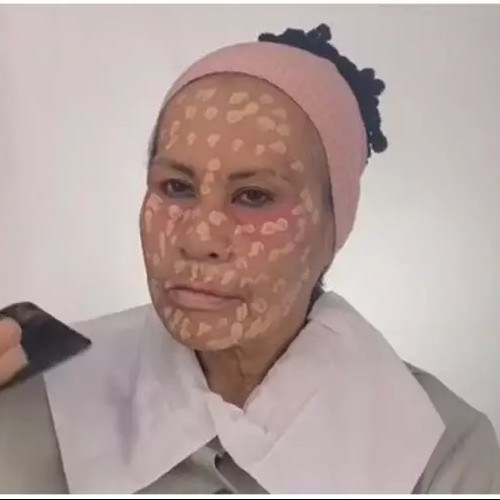 11 Potret transformasi wajah nenek jadi cantik glowing bak pengantin baru karya MUA ini manglingi