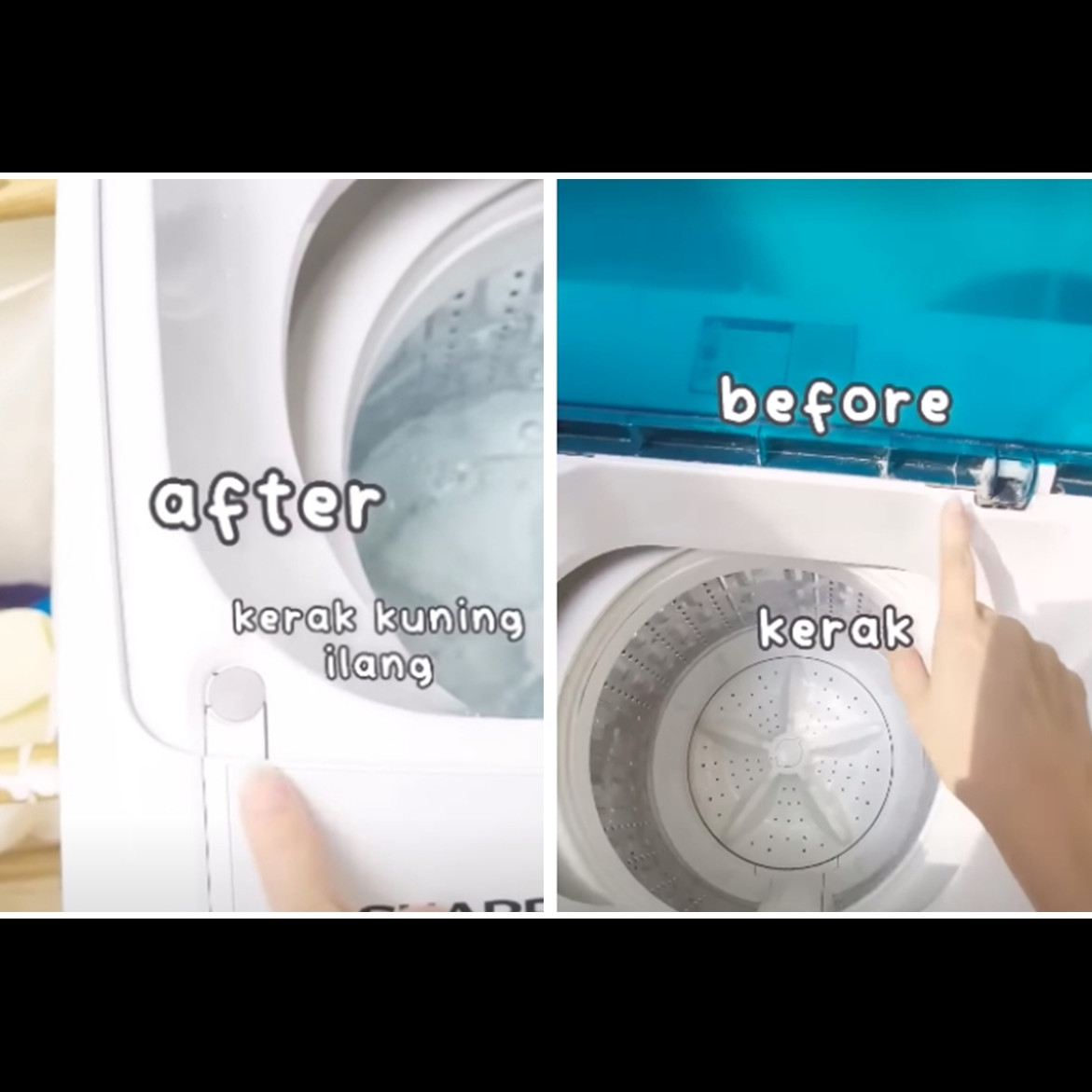 Trik mudah membersihkan kerak di mesin cuci tanpa perlu dibongkar ini hanya pakai 3 bahan dapur