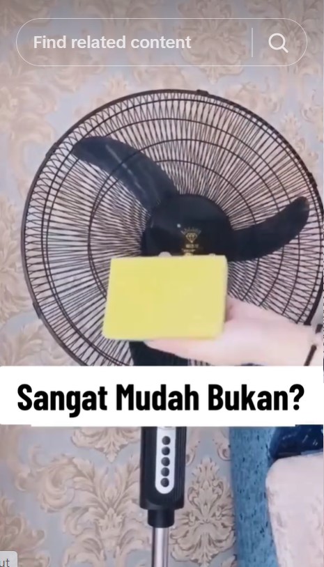 Trik bersihkan debu kipas angin tanpa perlu dibongkar cuma dalam 5 menit, andalkan 3 bahan dapur